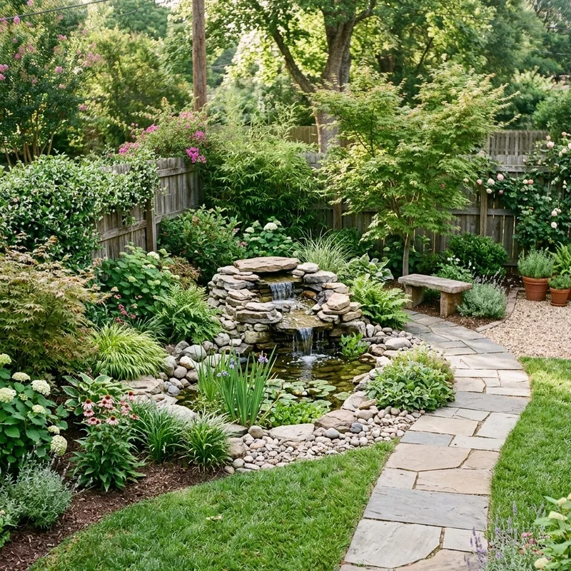 Rectangular Backyard Landscape Ideas