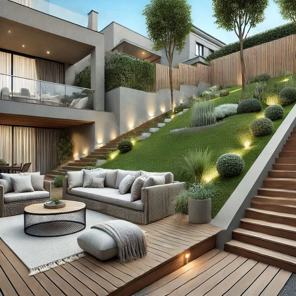15 Sloped Backyard Ideas on a Budget to Transform Your Outdoor Space