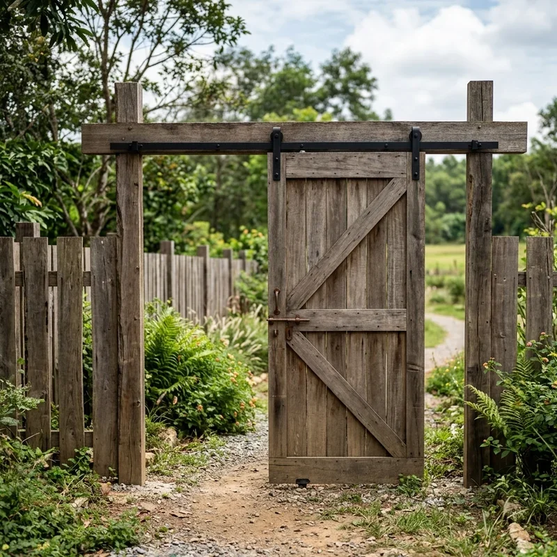 Fence Entrance Ideas