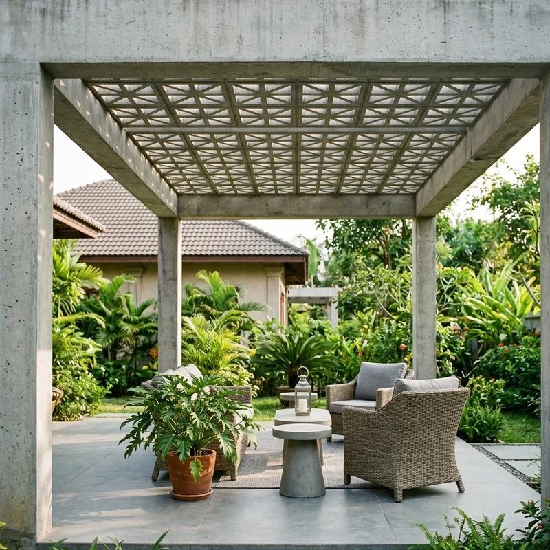 Concrete Patio Cover Ideas