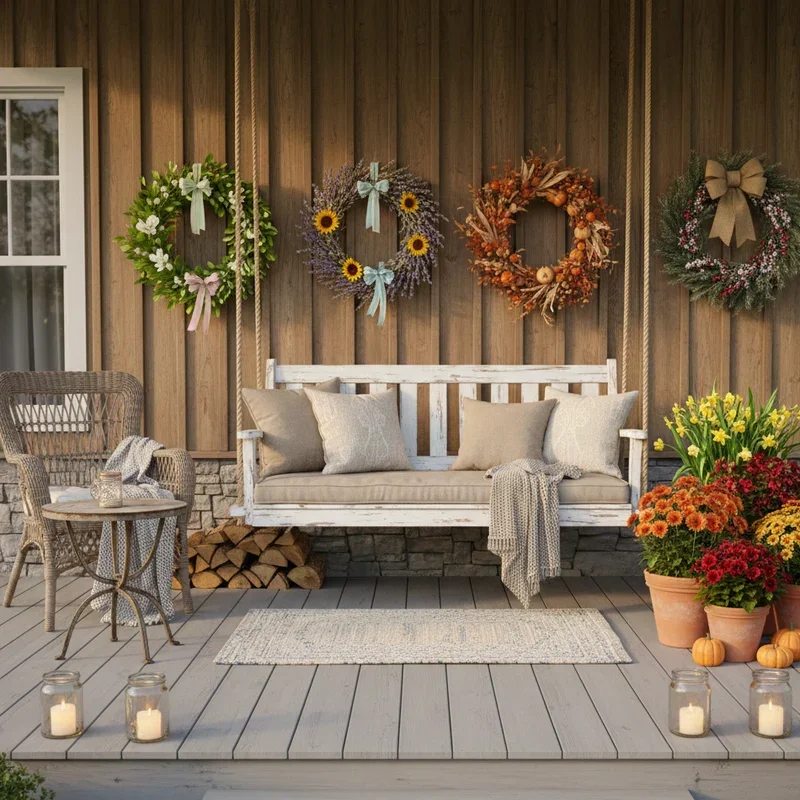 Farmhouse Front Porch Ideas