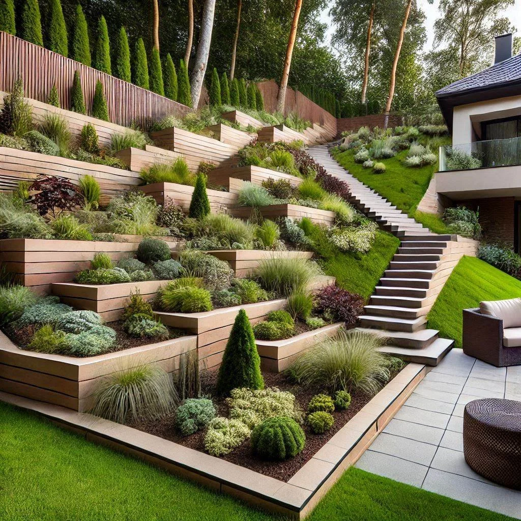 15 Sloped Backyard Ideas on a Budget to Transform Your Outdoor Space