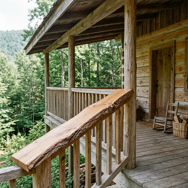 Rustic Porch Railing Ideas