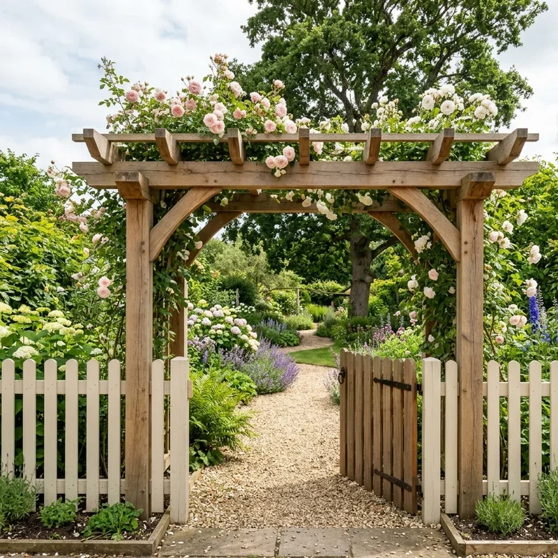 Fence Entrance Ideas