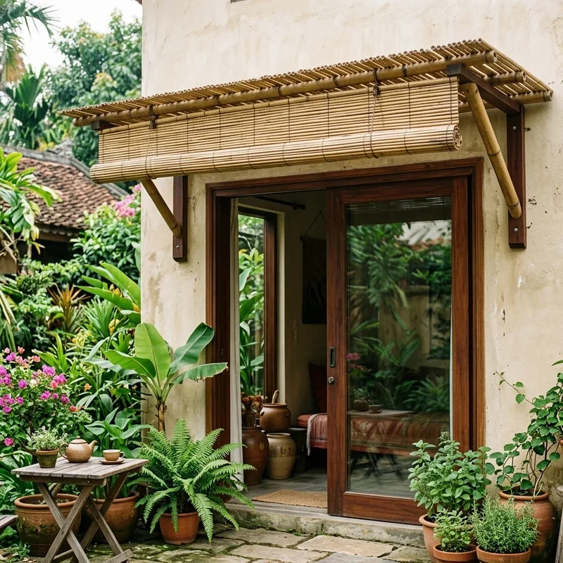 Patio Door Awning Ideas