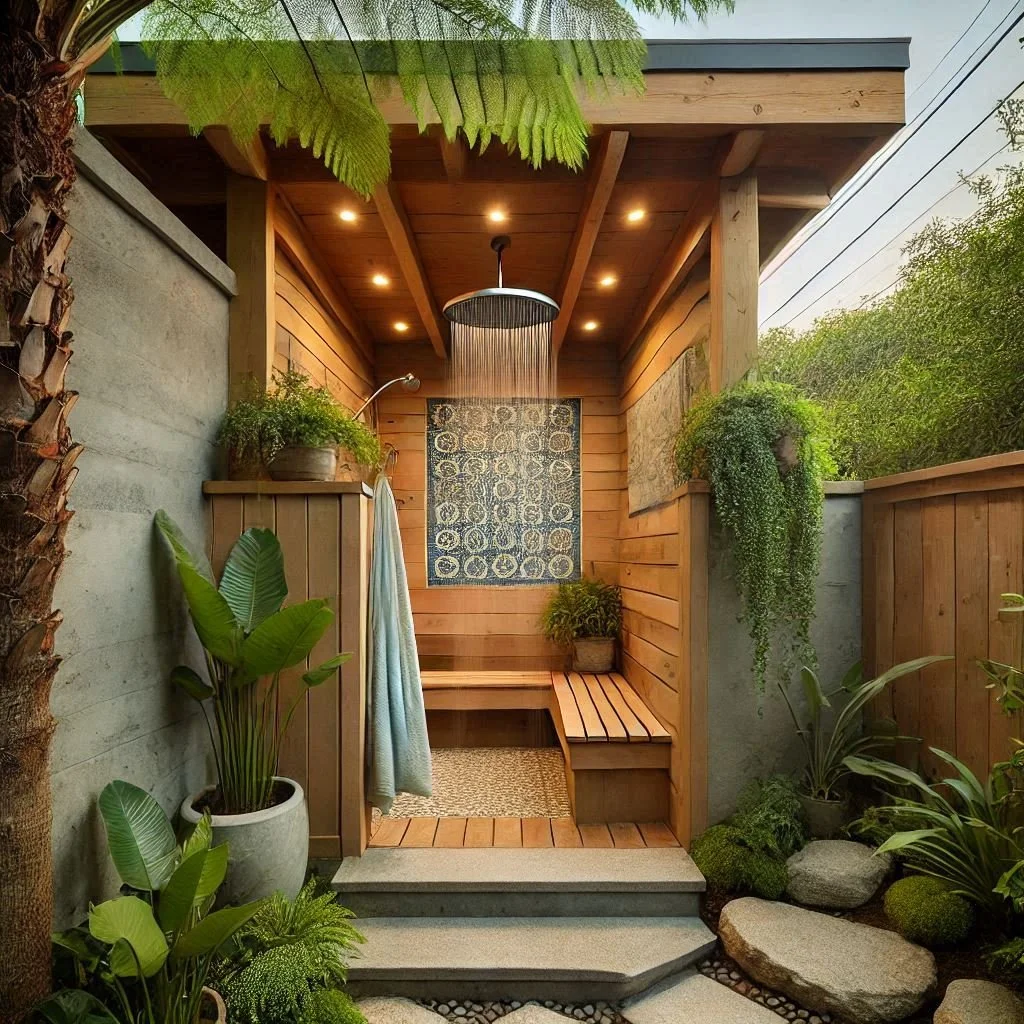 15 Outdoor Bathroom Ideas for Luxe Outdoor Living