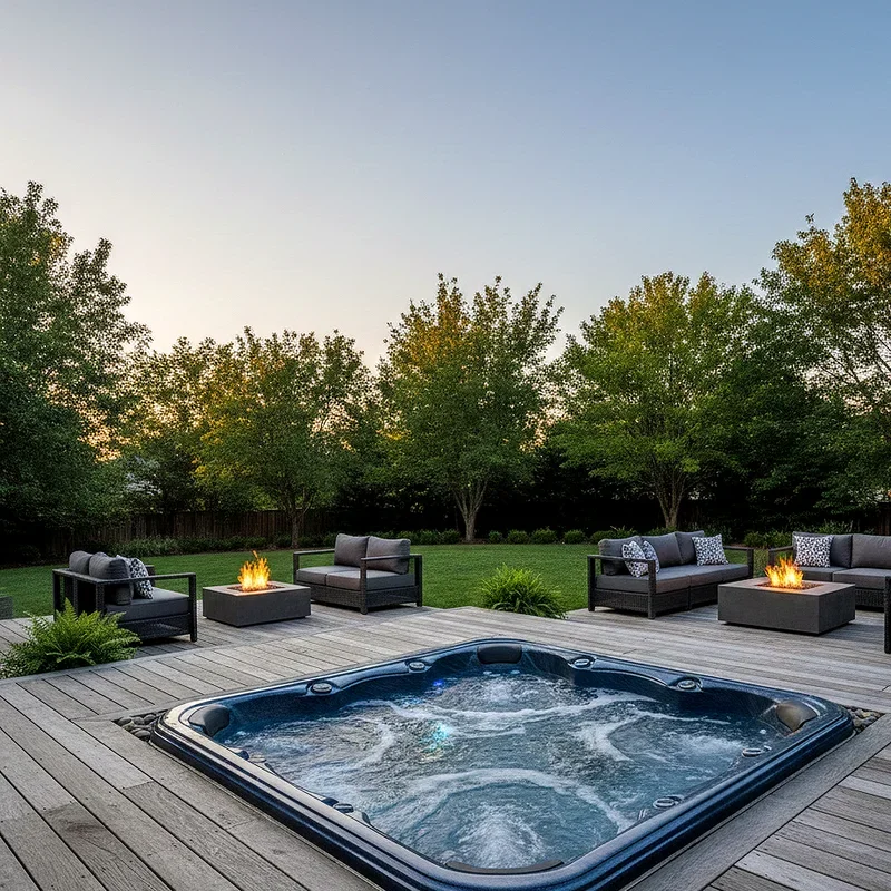 Backyard Hot Tub Ideas