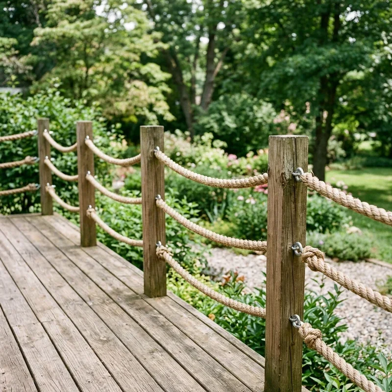 Cheap DIY Deck Railing Ideas