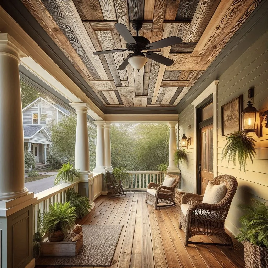 15 Inexpensive Porch Ceiling Ideas for Any Budget
