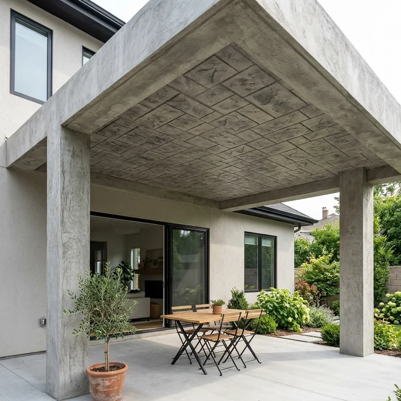 Concrete Patio Cover Ideas