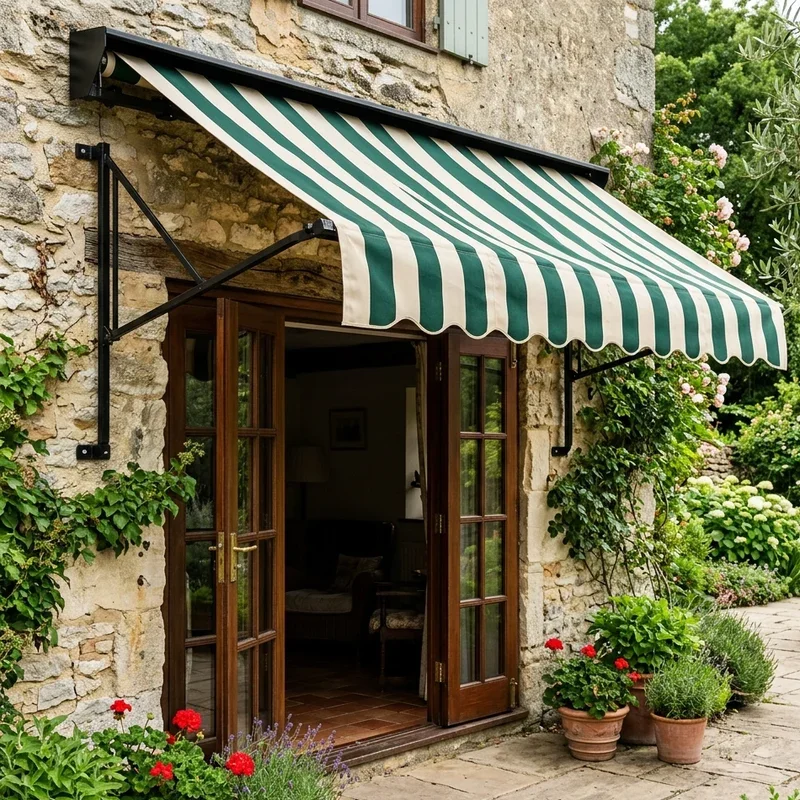 Patio Door Awning Ideas