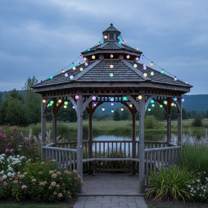 Gazebo Lighting Ideas