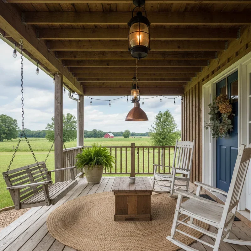 Farmhouse Front Porch Ideas