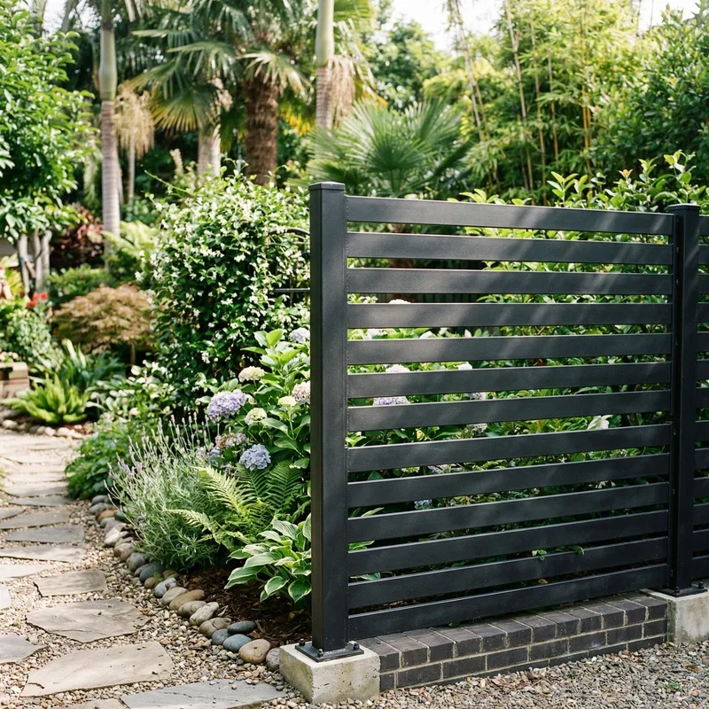Metal Garden Fence Ideas