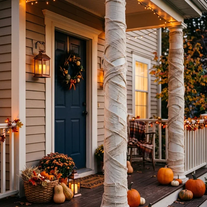 DIY Halloween Front Porch Ideas