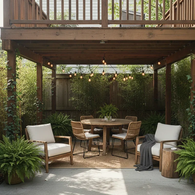 Under Deck Decorating Ideas