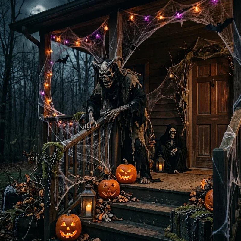 Scary Halloween Porch Ideas