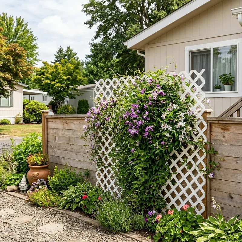 Mobile Home Fence Ideas