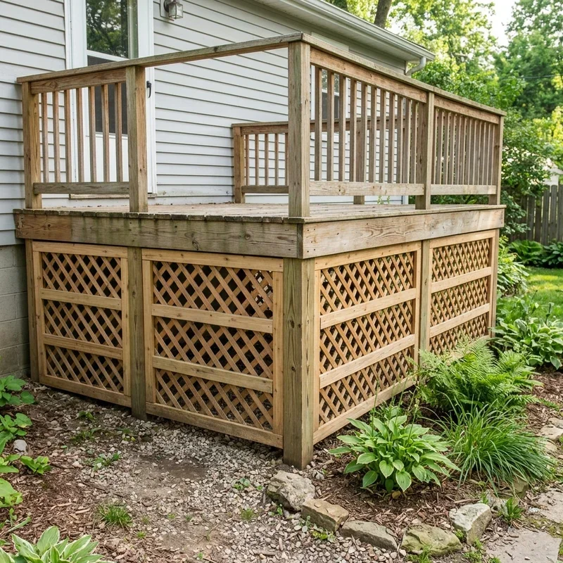 15 Inexpensive Deck Skirting Ideas for Budget Makeovers