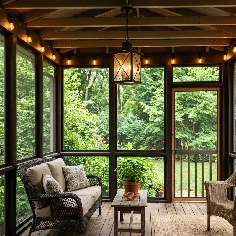 15 Screened Porch Lighting Ideas for Cozy Evenings
