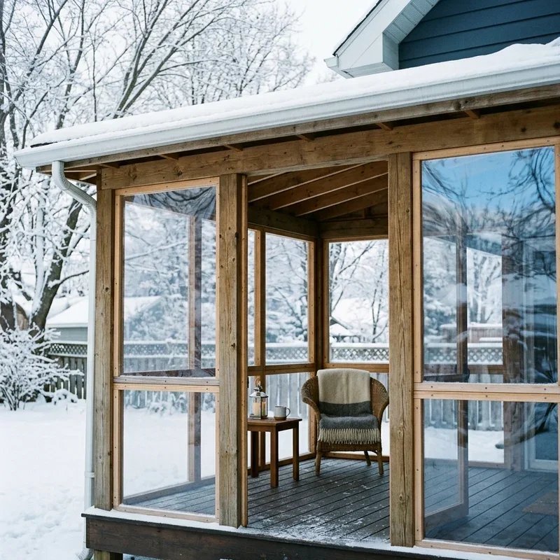 Porch Enclosure Ideas for Winter