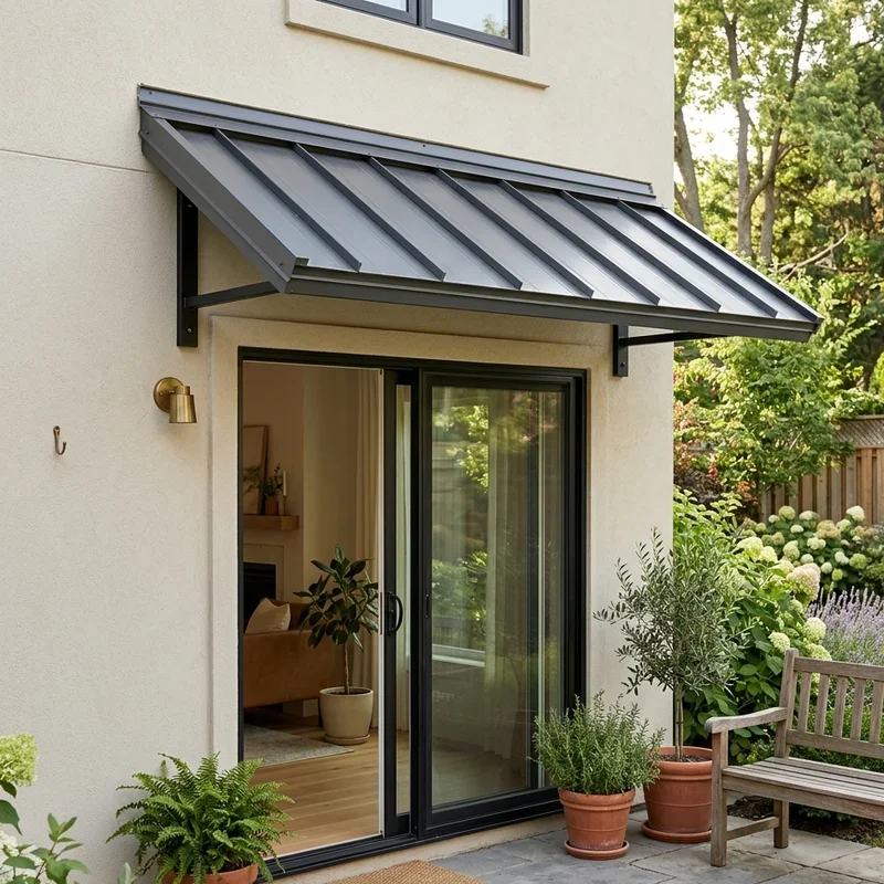Patio Door Awning Ideas