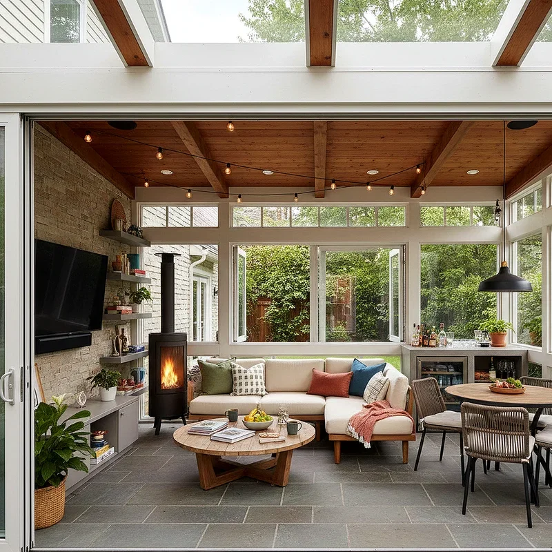 Enclosed Patio Ideas