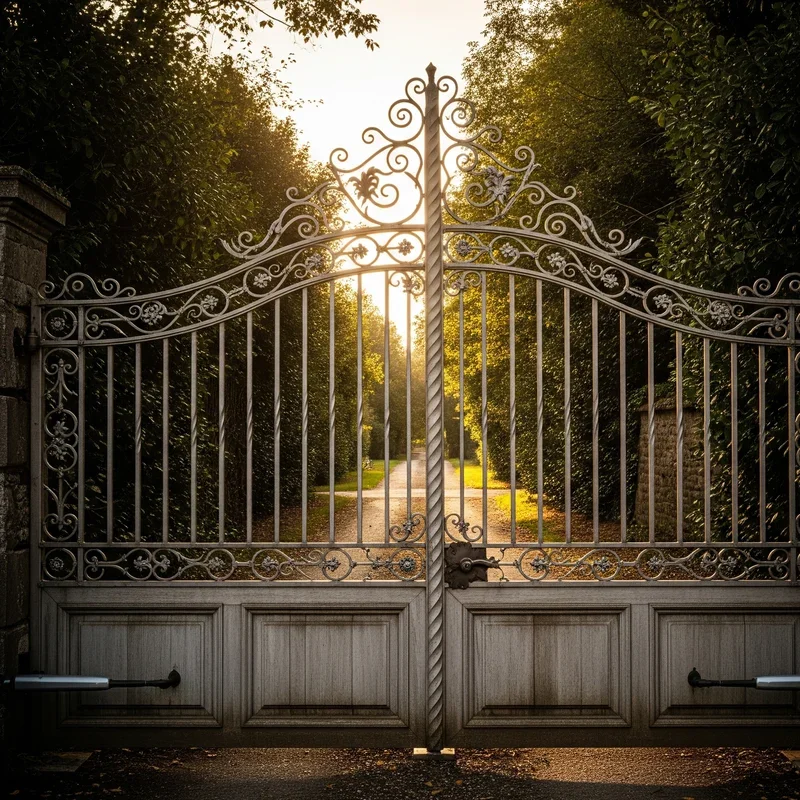 15 Driveway Gate Ideas to Elevate Curb Appeal