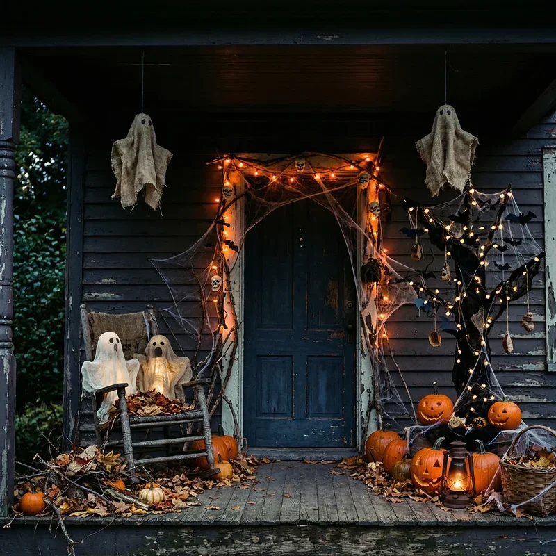 Scary Halloween Porch Ideas