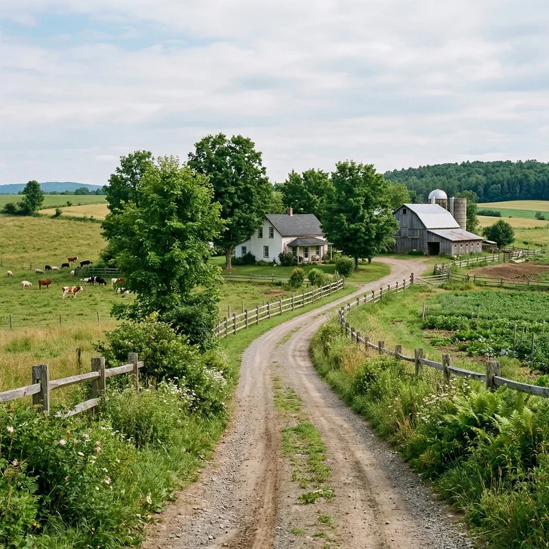 Farm Driveway Ideas