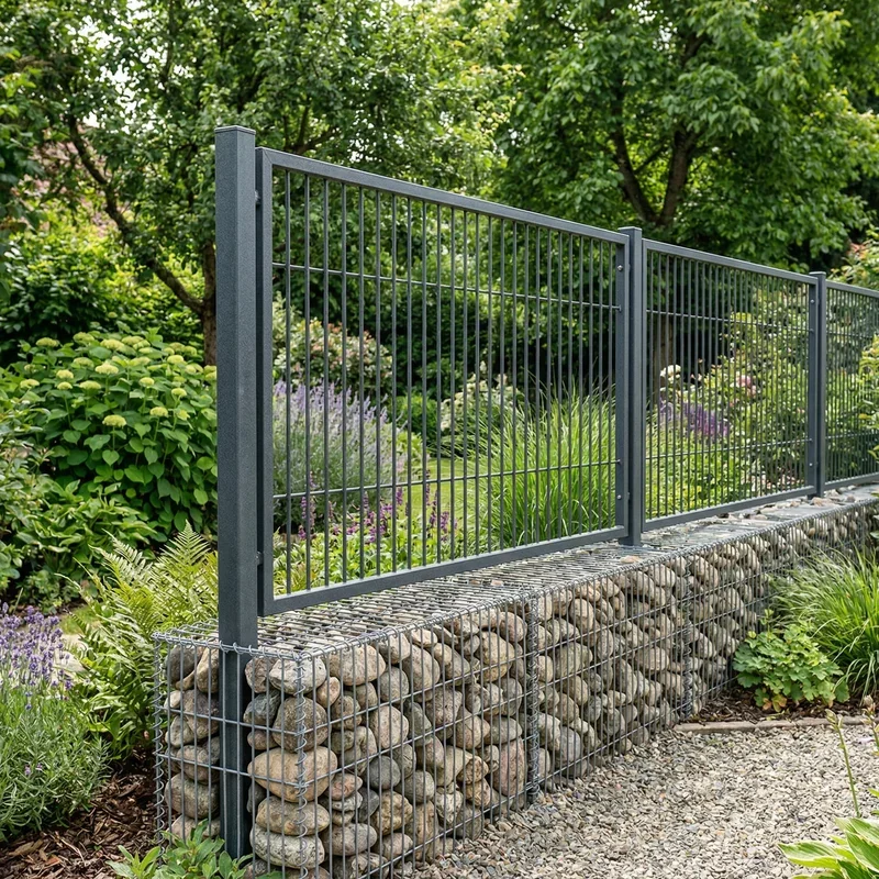 Metal Garden Fence Ideas