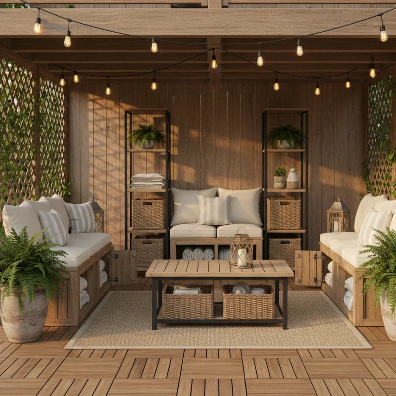 Under Deck Decorating Ideas