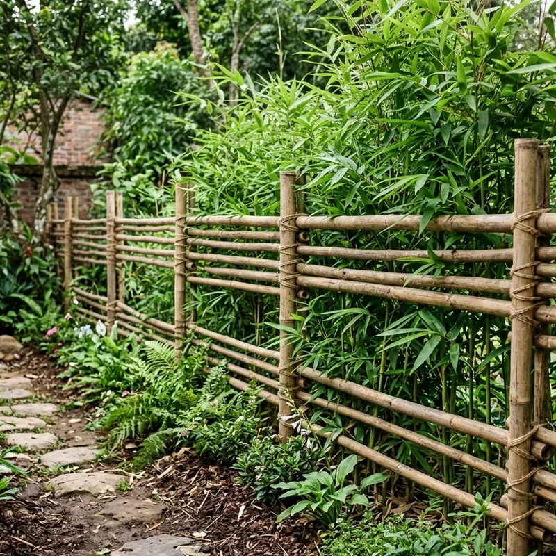 DIY Bamboo Fence Ideas