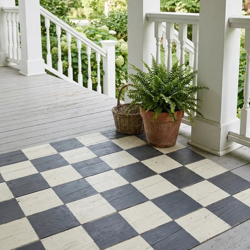 Porch Stencil Ideas
