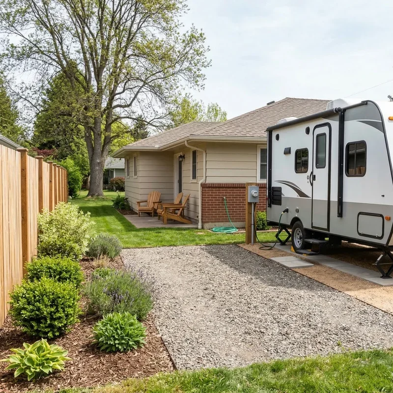Backyard RV Parking Ideas
