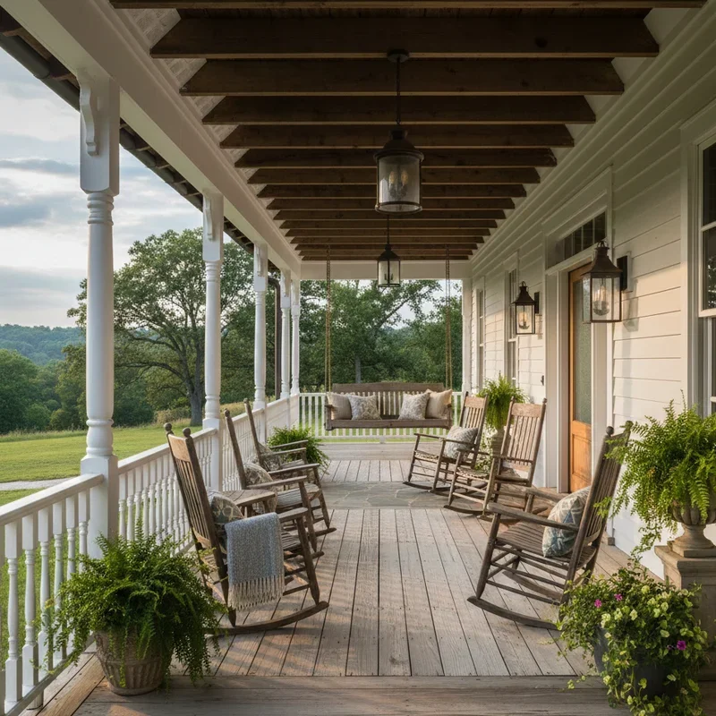 Farmhouse Front Porch Ideas