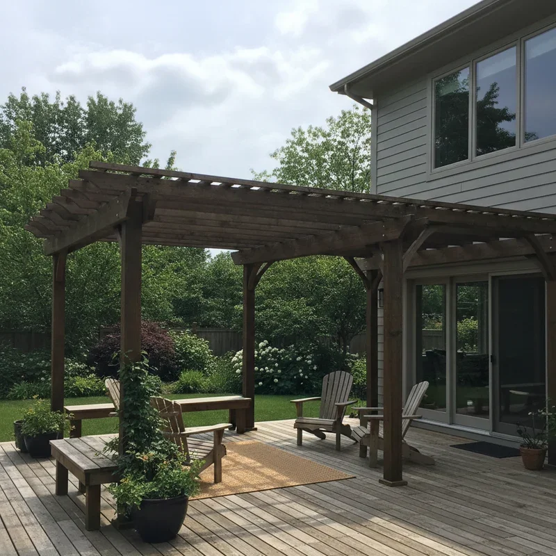 Deck Pergola Ideas