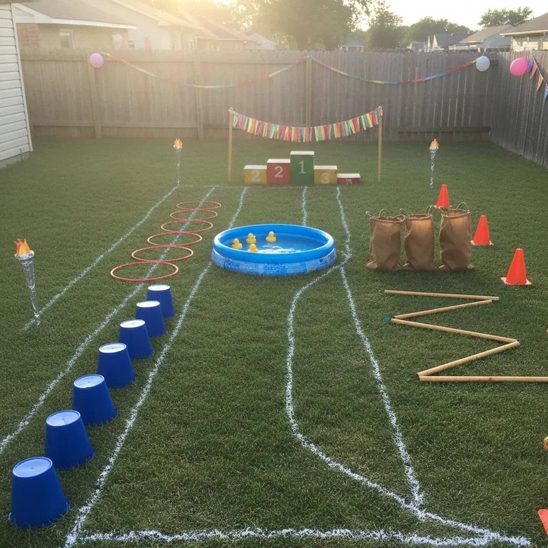 Backyard Olympics Ideas