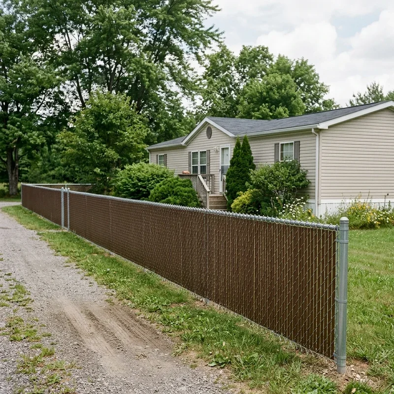 Mobile Home Fence Ideas