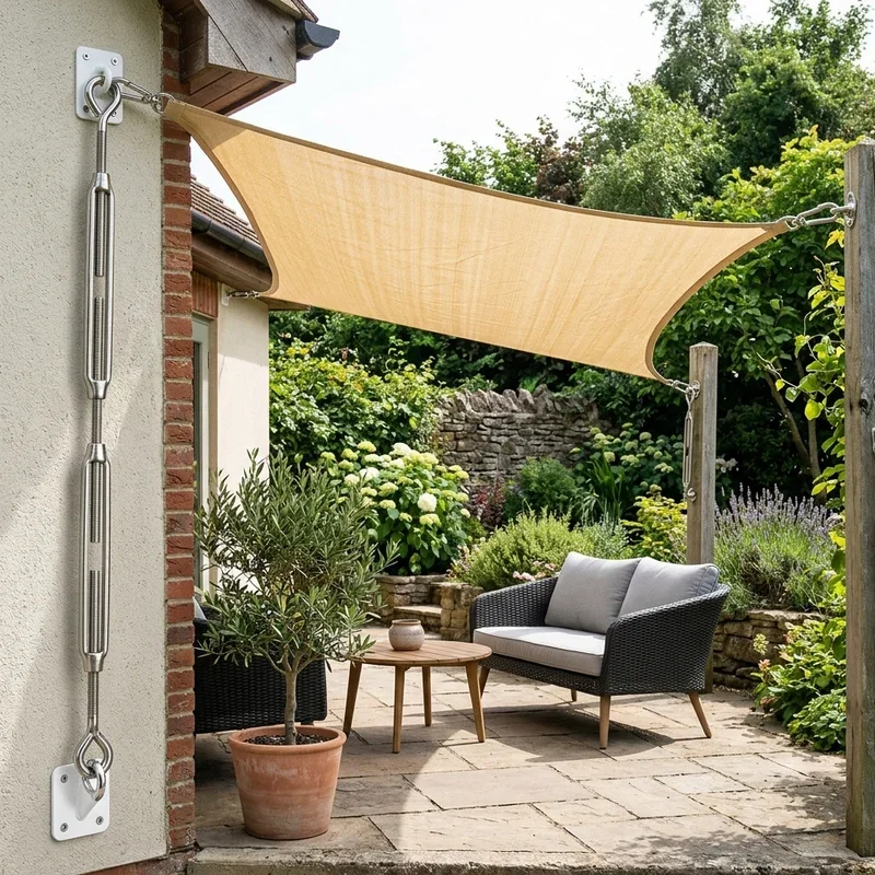 Patio Sun Shade Sail Ideas