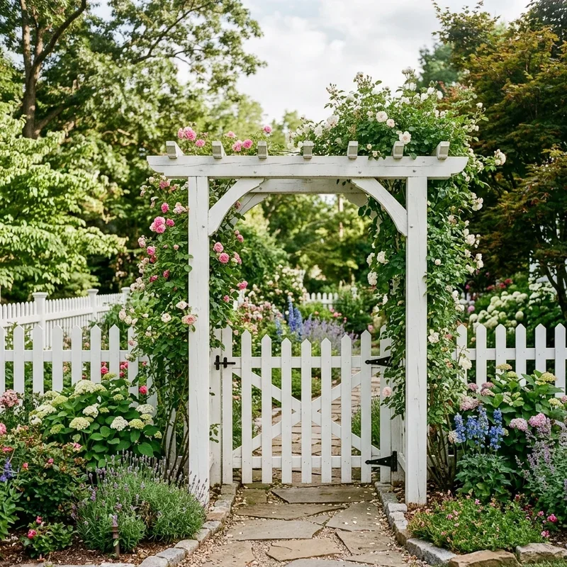 Fence Entrance Ideas