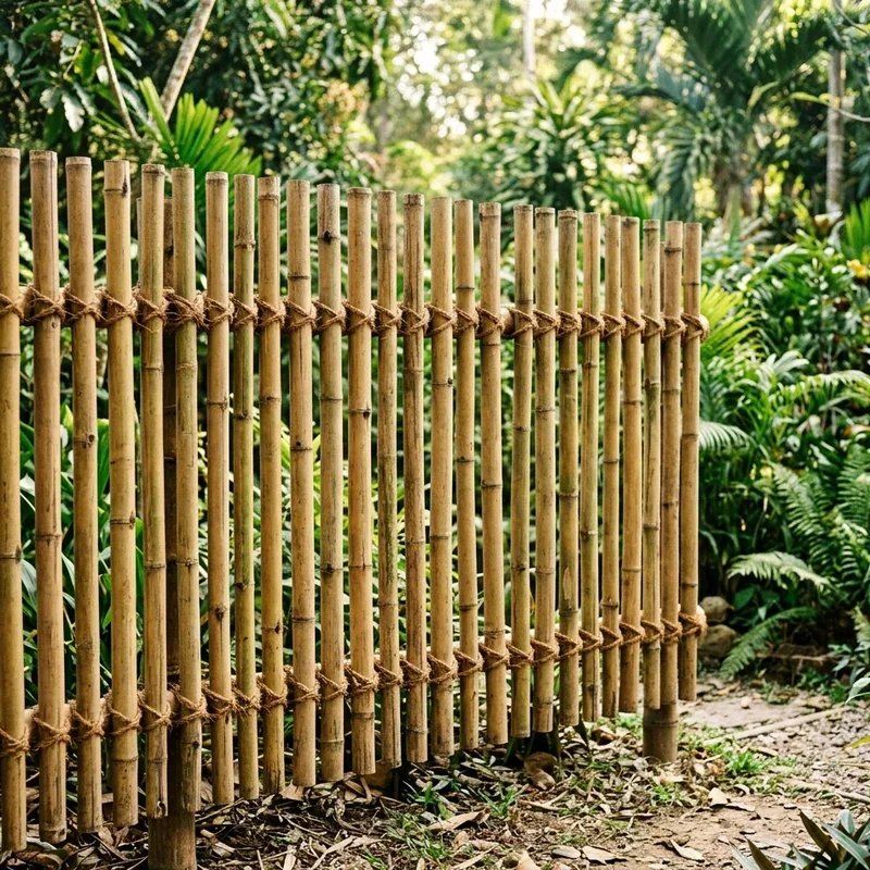 DIY Bamboo Fence Ideas