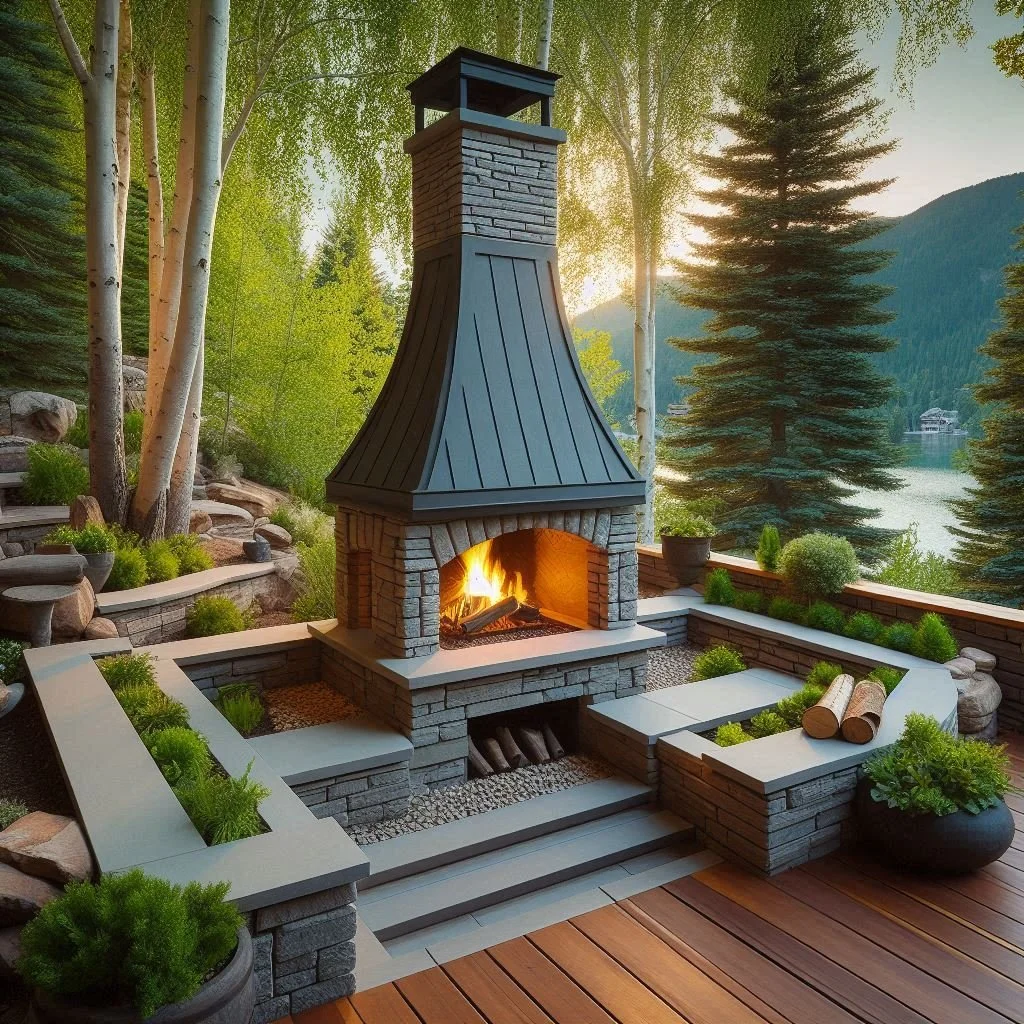 Outdoor Fireplace Ideas