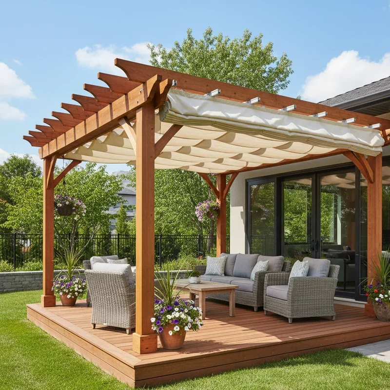 Deck Pergola Ideas