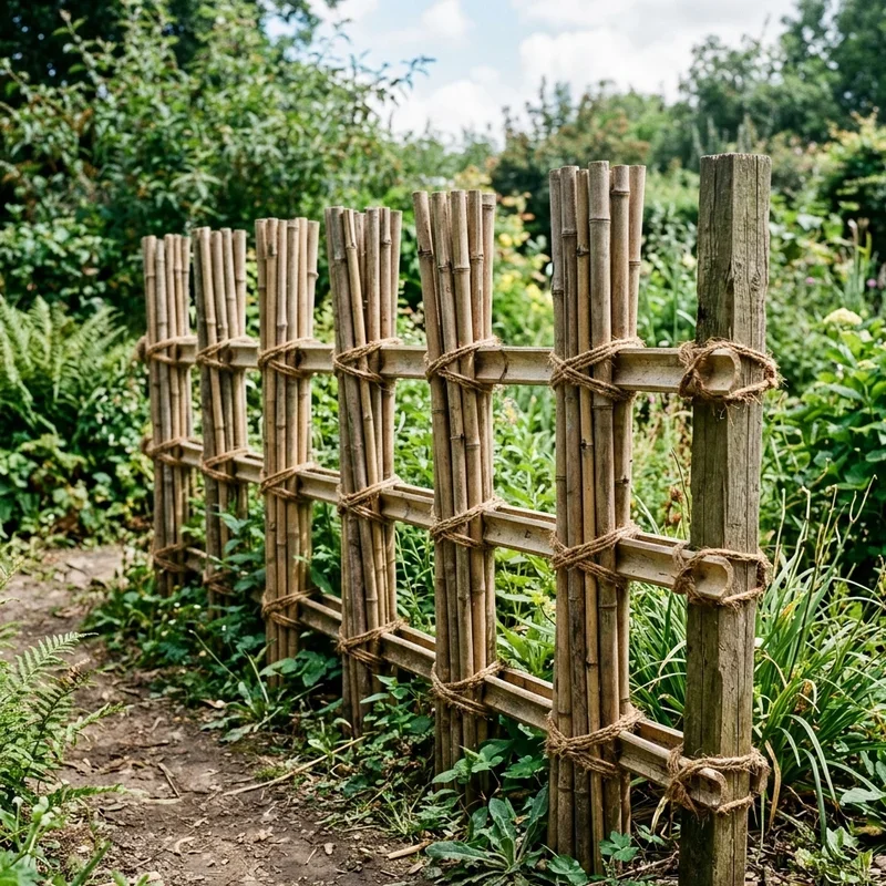 DIY Bamboo Fence Ideas