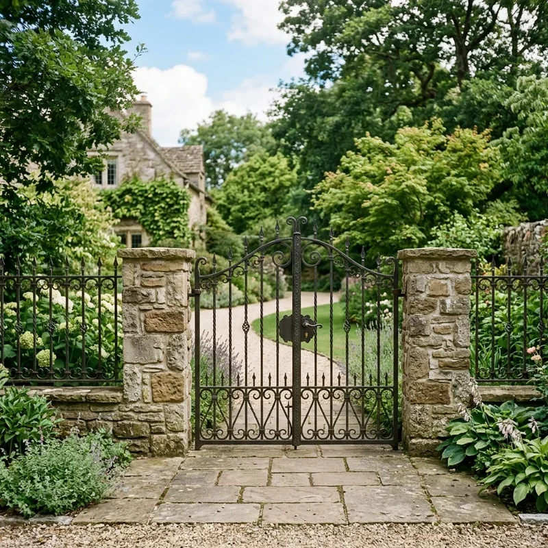 Fence Entrance Ideas