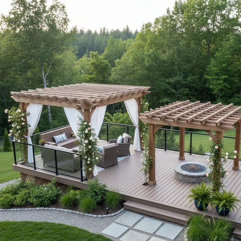 Deck Pergola Ideas