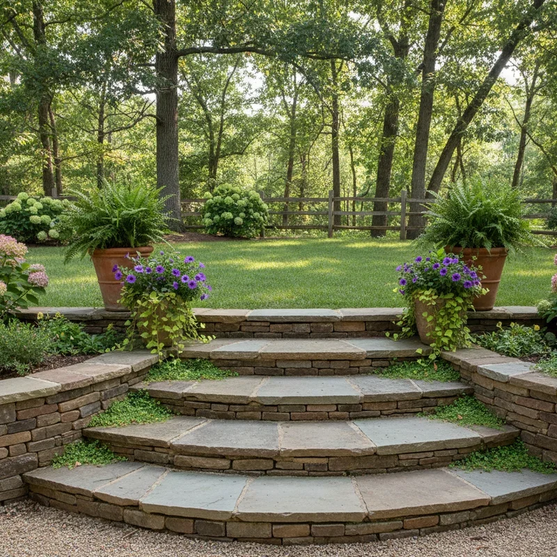 15 Patio Steps Ideas for Beautiful and Functional Backyards