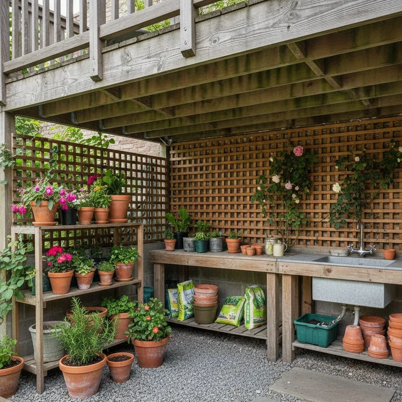 Under Deck Decorating Ideas