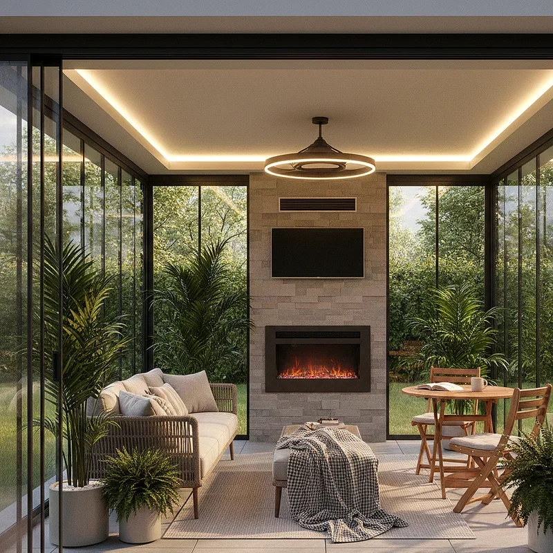 Enclosed Patio Ideas